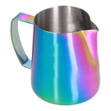 Milk Frothing Pitcher 304 Stainless Steel Milk Jugs Coffee Frothing Pitchers Latte Art Jug for Making Coffee600ml