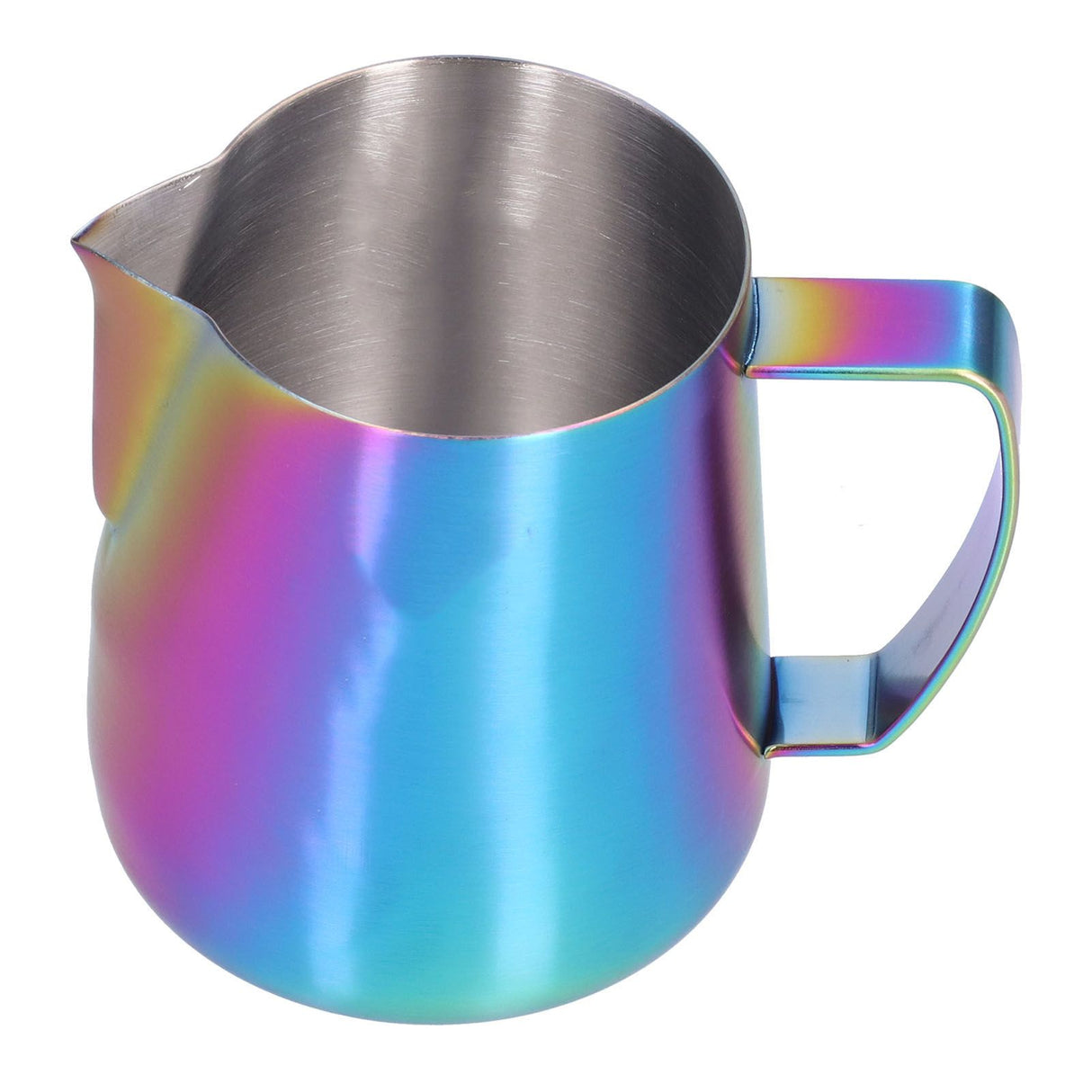 Milk Frothing Pitcher 304 Stainless Steel Milk Jugs Coffee Frothing Pitchers Latte Art Jug for Making Coffee600ml