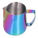 Milk Frothing Pitcher 304 Stainless Steel Milk Jugs Coffee Frothing Pitchers Latte Art Jug for Making Coffee600ml - 45-Degree Angle