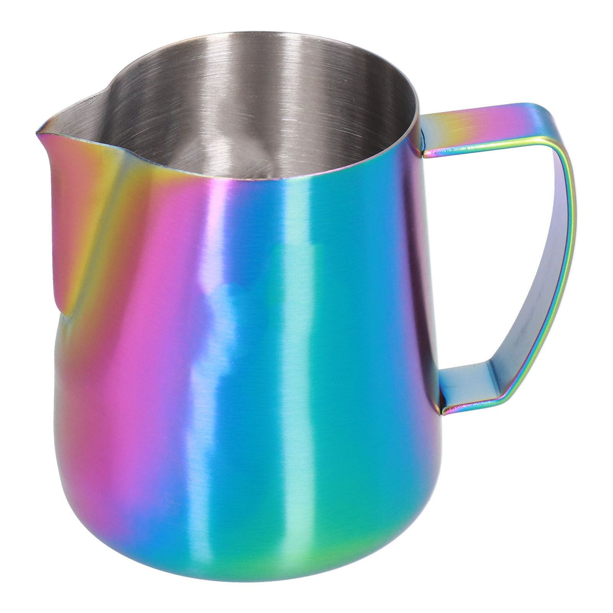 Milk Frothing Pitcher 304 Stainless Steel Milk Jugs Coffee Frothing Pitchers Latte Art Jug for Making Coffee600ml