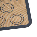 Baking Mat Food Grade Silicone and Glass Fiber Non Stick Heat Resistant Dough Mat for Making Pastry Pizza Bread