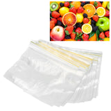 Polyethylene Sealed Preservation Bag Reusable Fresh Keeping Bags for Vegetable Fruit30pcs, 14.4x16cm