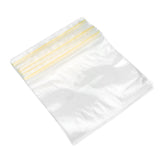 Polyethylene Sealed Preservation Bag Reusable Fresh Keeping Bags for Vegetable Fruit20pcs, 27x27cm / - Rear View