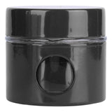 Coffee Bean Container Iron Glass Mini Sealed Jar Kitchen Storage Tank for Beans TeaBlack