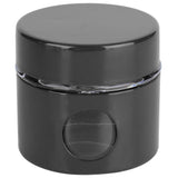 Coffee Bean Container Iron Glass Mini Sealed Jar Kitchen Storage Tank for Beans TeaBlack