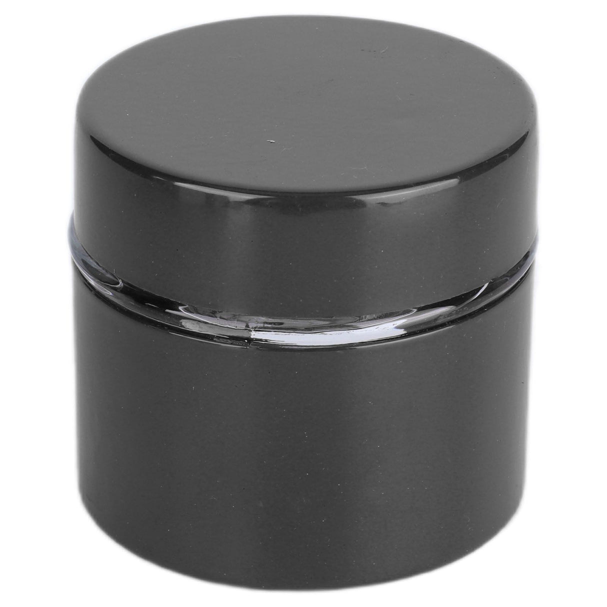 Coffee Bean Container Iron Glass Mini Sealed Jar Kitchen Storage Tank for Beans TeaBlack