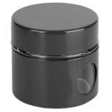 Coffee Bean Container Iron Glass Mini Sealed Jar Kitchen Storage Tank for Beans TeaBlack