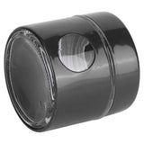 Coffee Bean Container Iron Glass Mini Sealed Jar Kitchen Storage Tank for Beans TeaBlack
