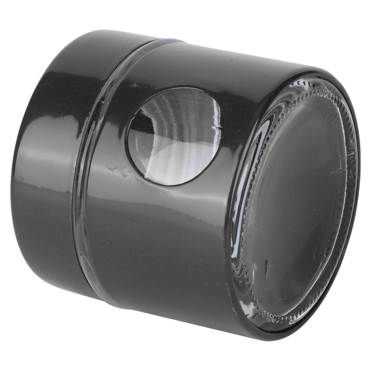 Coffee Bean Container Iron Glass Mini Sealed Jar Kitchen Storage Tank for Beans TeaBlack