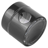Coffee Bean Container Iron Glass Mini Sealed Jar Kitchen Storage Tank for Beans TeaBlack