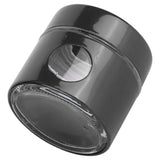 Coffee Bean Container Iron Glass Mini Sealed Jar Kitchen Storage Tank for Beans TeaBlack - Extra Image