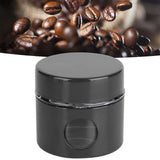 Coffee Bean Container Iron Glass Mini Sealed Jar Kitchen Storage Tank for Beans TeaBlack
