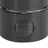 Coffee Bean Container Iron Glass Mini Sealed Jar Kitchen Storage Tank for Beans TeaBlack