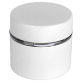 Coffee Bean Container Iron Glass Mini Sealed Jar Kitchen Storage Tank for Beans TeaWhite