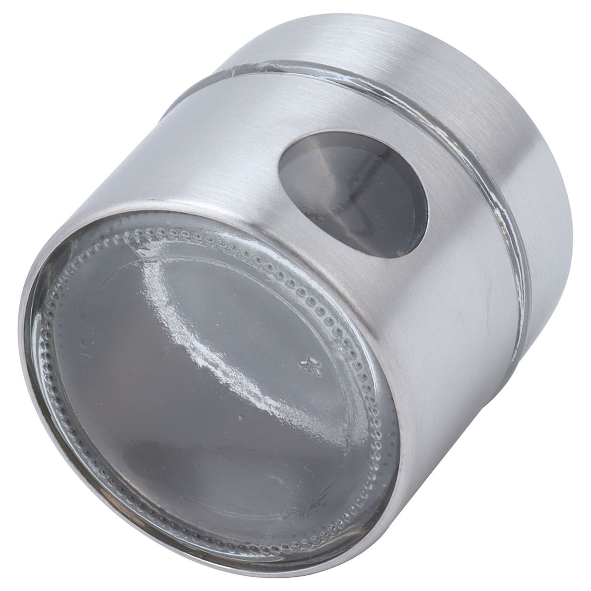 Coffee Bean Container Iron Glass Mini Sealed Jar Kitchen Storage Tank for Beans TeaSilver