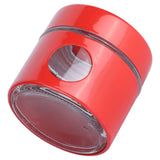 Coffee Bean Container Iron Glass Mini Sealed Jar Kitchen Storage Tank for Beans TeaRed