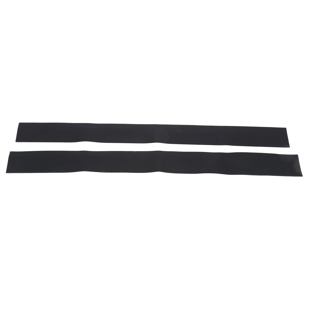 2Pcs 25in Black Stove Counter Cover Silicone Oil‑Proof Stain‑Proof Stove Gap Filler for Restaurant Kitchen
