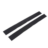 2Pcs 25in Black Stove Counter Cover Silicone Oil‑Proof Stain‑Proof Stove Gap Filler for Restaurant Kitchen