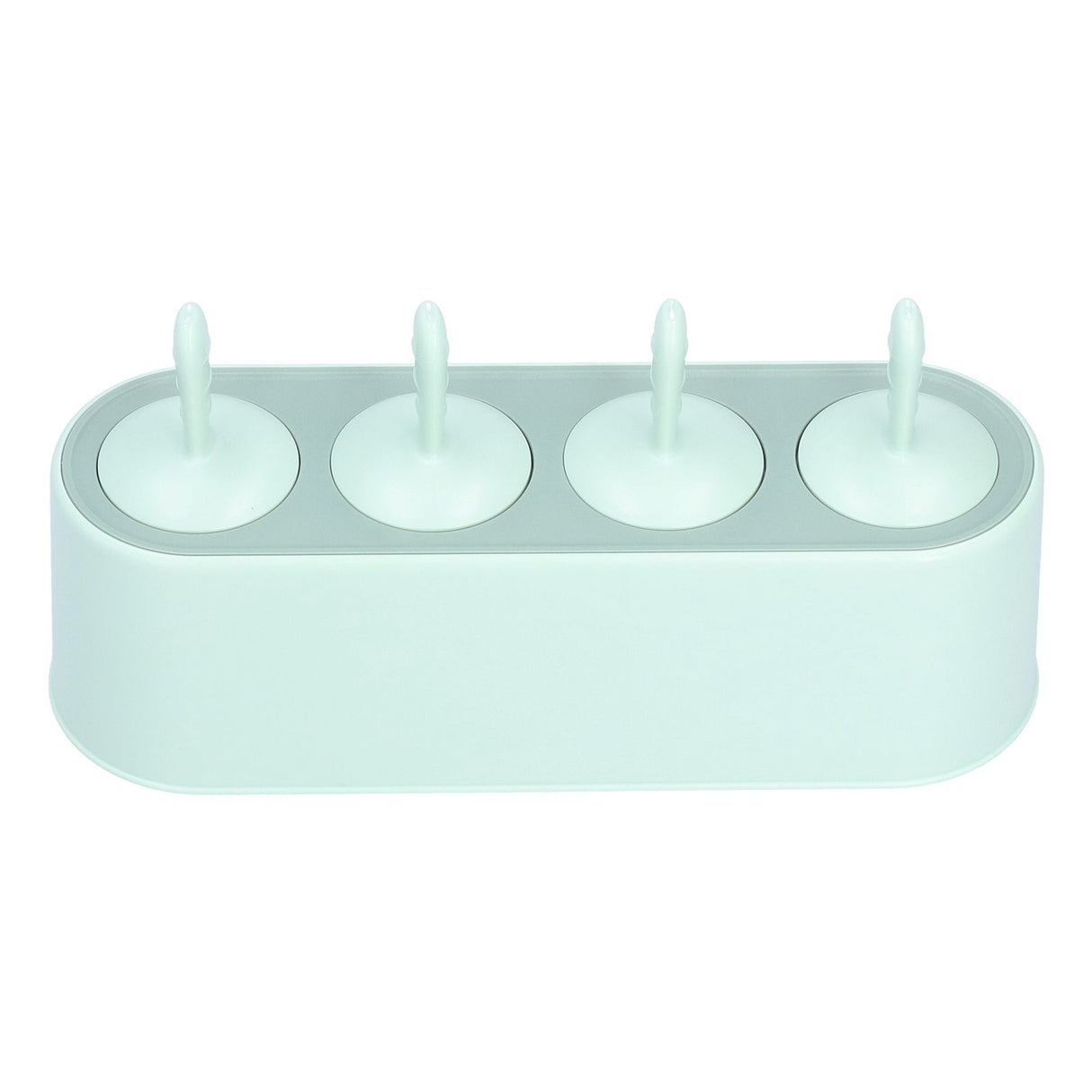 Ice Cream Mold Durable Reusable Food Grade Silicone Mould DIY Tools for Home KitchenGreen