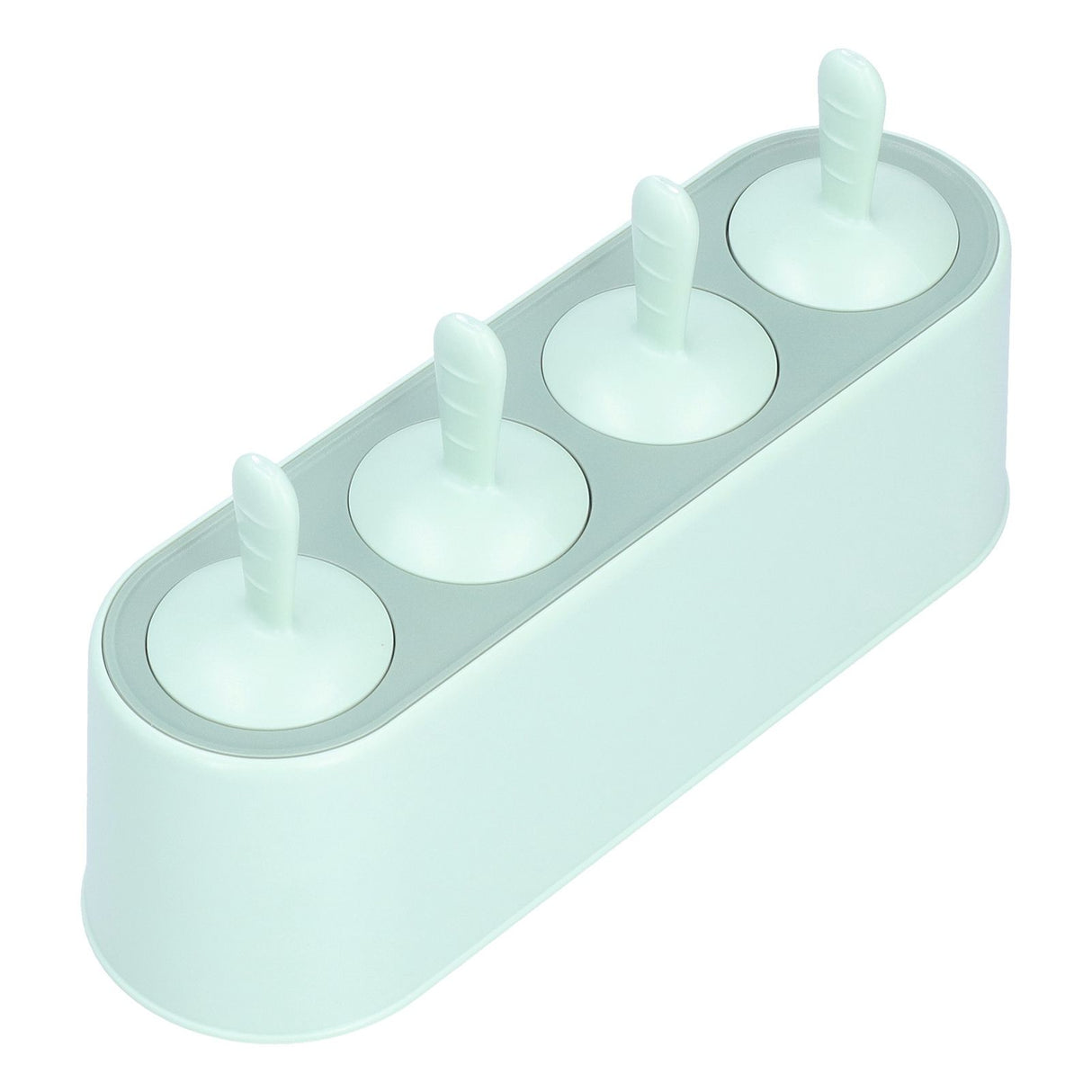 Ice Cream Mold Durable Reusable Food Grade Silicone Mould DIY Tools for Home KitchenGreen