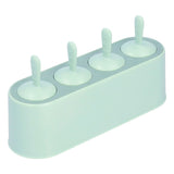 Ice Cream Mold Durable Reusable Food Grade Silicone Mould DIY Tools for Home KitchenGreen