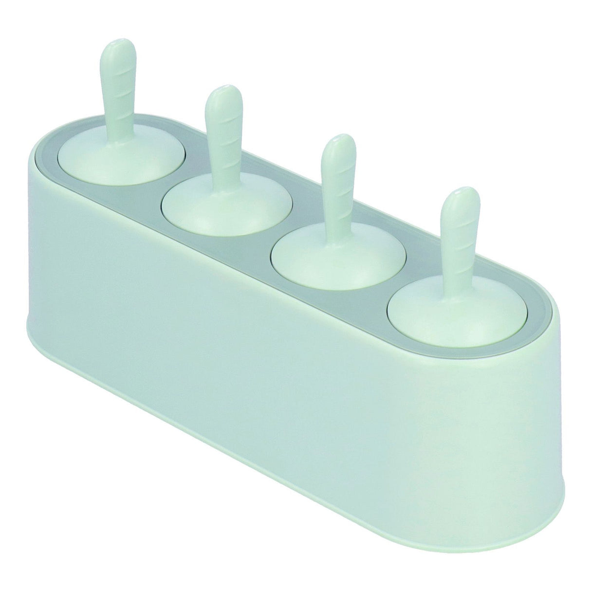 Ice Cream Mold Durable Reusable Food Grade Silicone Mould DIY Tools for Home KitchenGreen