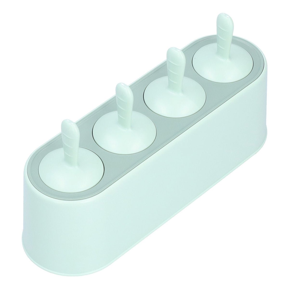 Ice Cream Mold Durable Reusable Food Grade Silicone Mould DIY Tools for Home KitchenGreen