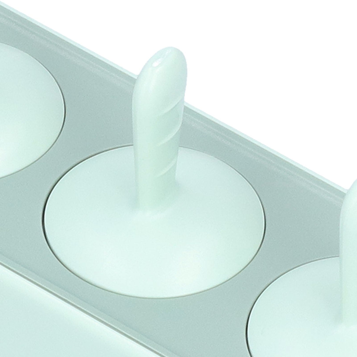 Ice Cream Mold Durable Reusable Food Grade Silicone Mould DIY Tools for Home KitchenGreen