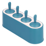 Ice Cream Mold Durable Reusable Food Grade Silicone Mould DIY Tools for Home KitchenBlue