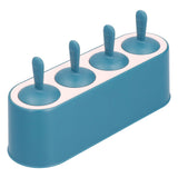 Ice Cream Mold Durable Reusable Food Grade Silicone Mould DIY Tools for Home KitchenBlue - 45-Degree Angle