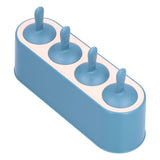 Ice Cream Mold Durable Reusable Food Grade Silicone Mould DIY Tools for Home KitchenBlue - Extra Image