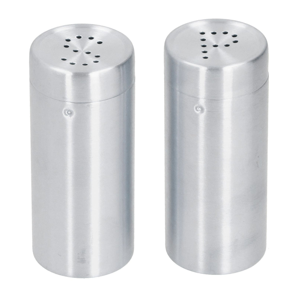 2pcs Spice Jar Stainless Steel Seasoning Bottle Salt and Pepper Shaker Kitchen ToolStainless Steel Color