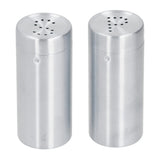2pcs Spice Jar Stainless Steel Seasoning Bottle Salt and Pepper Shaker Kitchen ToolStainless Steel Color