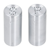 2pcs Spice Jar Stainless Steel Seasoning Bottle Salt and Pepper Shaker Kitchen ToolStainless Steel Color
