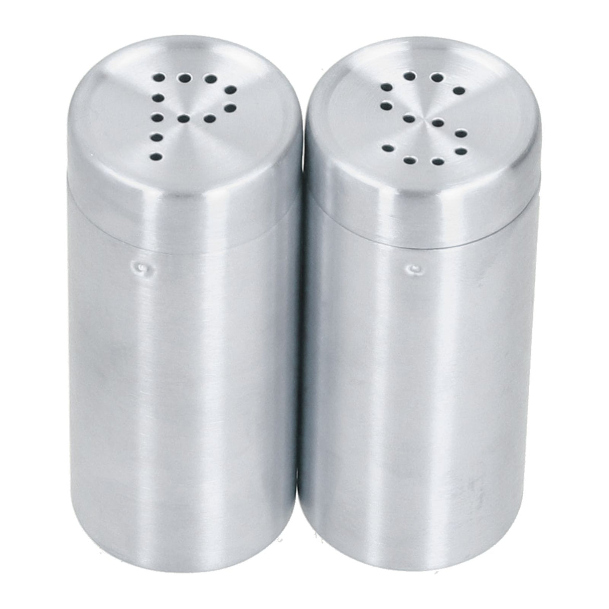 2pcs Spice Jar Stainless Steel Seasoning Bottle Salt and Pepper Shaker Kitchen ToolStainless Steel Color