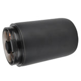 280ml Coffee Cup Household Portable Large Capacity Silicone Stainless Steel Vacuum Flask for Birthday GiftBlack - Top-Down View
