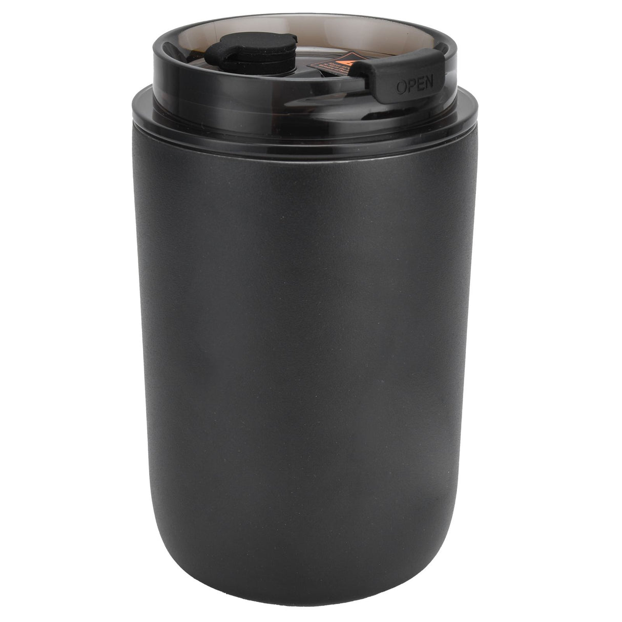 280ml Coffee Cup Household Portable Large Capacity Silicone Stainless Steel Vacuum Flask for Birthday GiftBlack