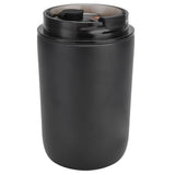 280ml Coffee Cup Household Portable Large Capacity Silicone Stainless Steel Vacuum Flask for Birthday GiftBlack