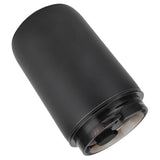 280ml Coffee Cup Household Portable Large Capacity Silicone Stainless Steel Vacuum Flask for Birthday GiftBlack