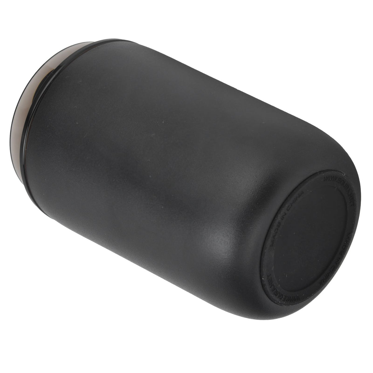 280ml Coffee Cup Household Portable Large Capacity Silicone Stainless Steel Vacuum Flask for Birthday GiftBlack