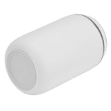280ml Coffee Cup Household Portable Large Capacity Silicone Stainless Steel Vacuum Flask for Birthday GiftWhite