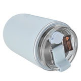 280ml Coffee Cup Household Portable Large Capacity Silicone Stainless Steel Vacuum Flask for Birthday GiftBlue