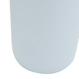 280ml Coffee Cup Household Portable Large Capacity Silicone Stainless Steel Vacuum Flask for Birthday GiftBlue