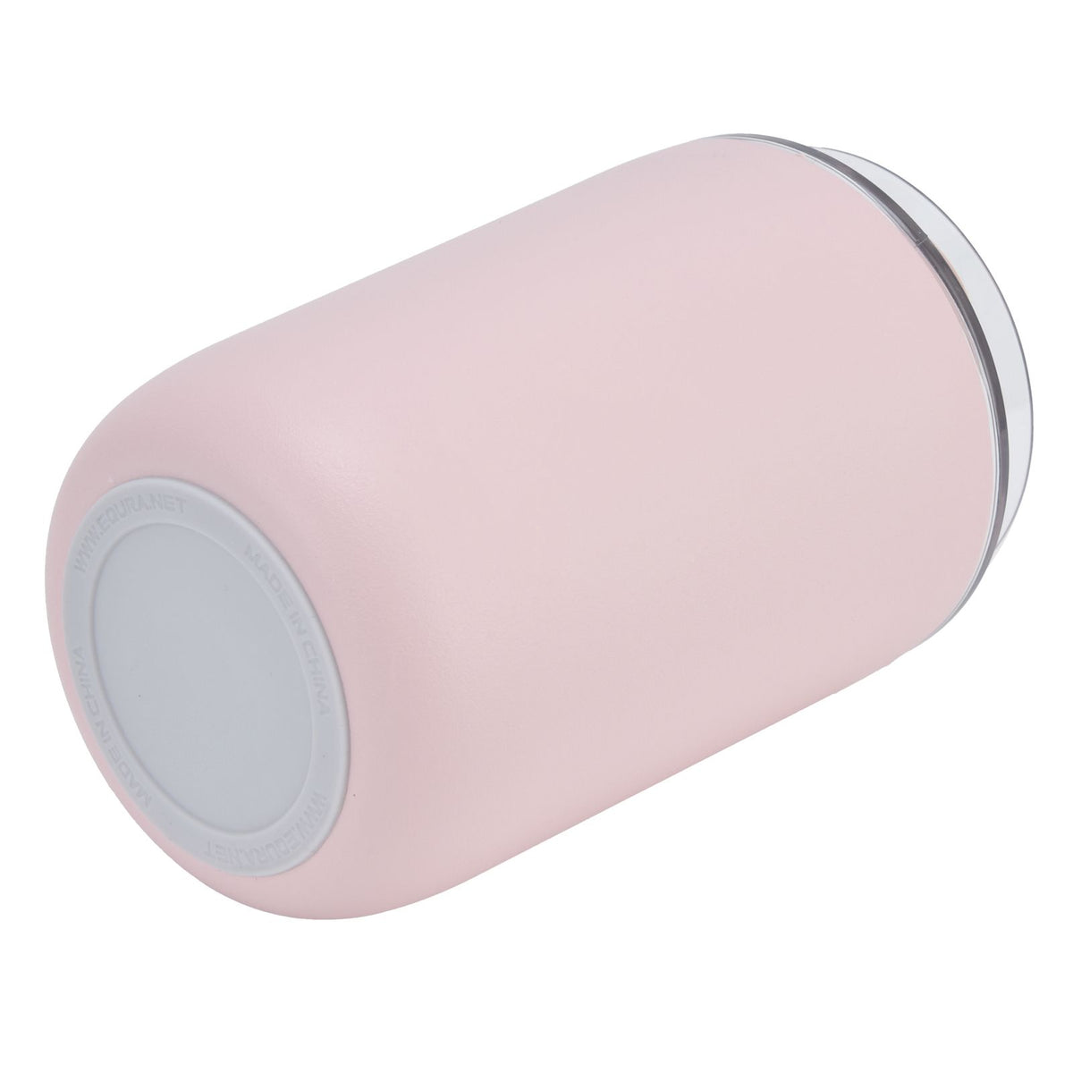 280ml Coffee Cup Household Portable Large Capacity Silicone Stainless Steel Vacuum Flask for Birthday GiftPink