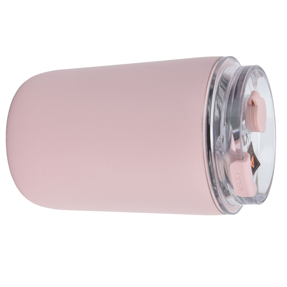 280ml Coffee Cup Household Portable Large Capacity Silicone Stainless Steel Vacuum Flask for Birthday GiftPink