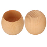 Wood Tea Set Wooden Natural Wooden Tea Cup with Cleaning Brush and Spoon for Home Tea Shop(Light Color Spoon Brush )