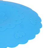 Silicone Lid Dustproof and Heat Resistant Hot and Cold Beverage Cup Cover for Kitchen HomeBlue - Extra Image