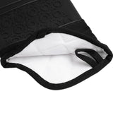 Insulation Gloves Thickened Silicone Barbecue Microwave Oven Anti Scalding Glove for Kitchen Baking CookingBlack - Extra Image