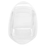 ShipShaped Butter Cutting Box with Cutting Knife and Lid Food Grade Chesse Container for Kitchen(Transparent ) - Low Angle