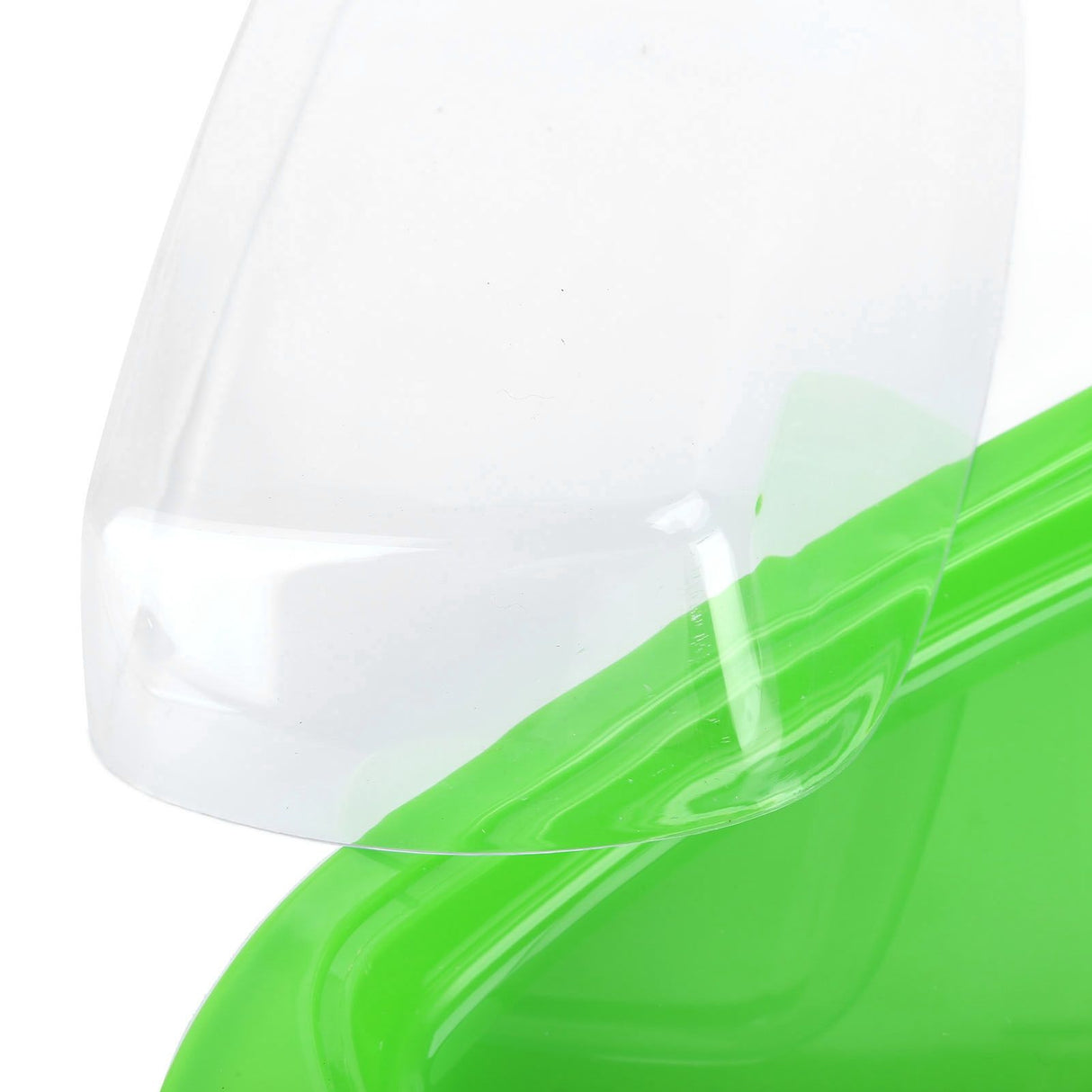 ShipShaped Butter Cutting Box with Cutting Knife and Lid Food Grade Chesse Container for Kitchen(Green )